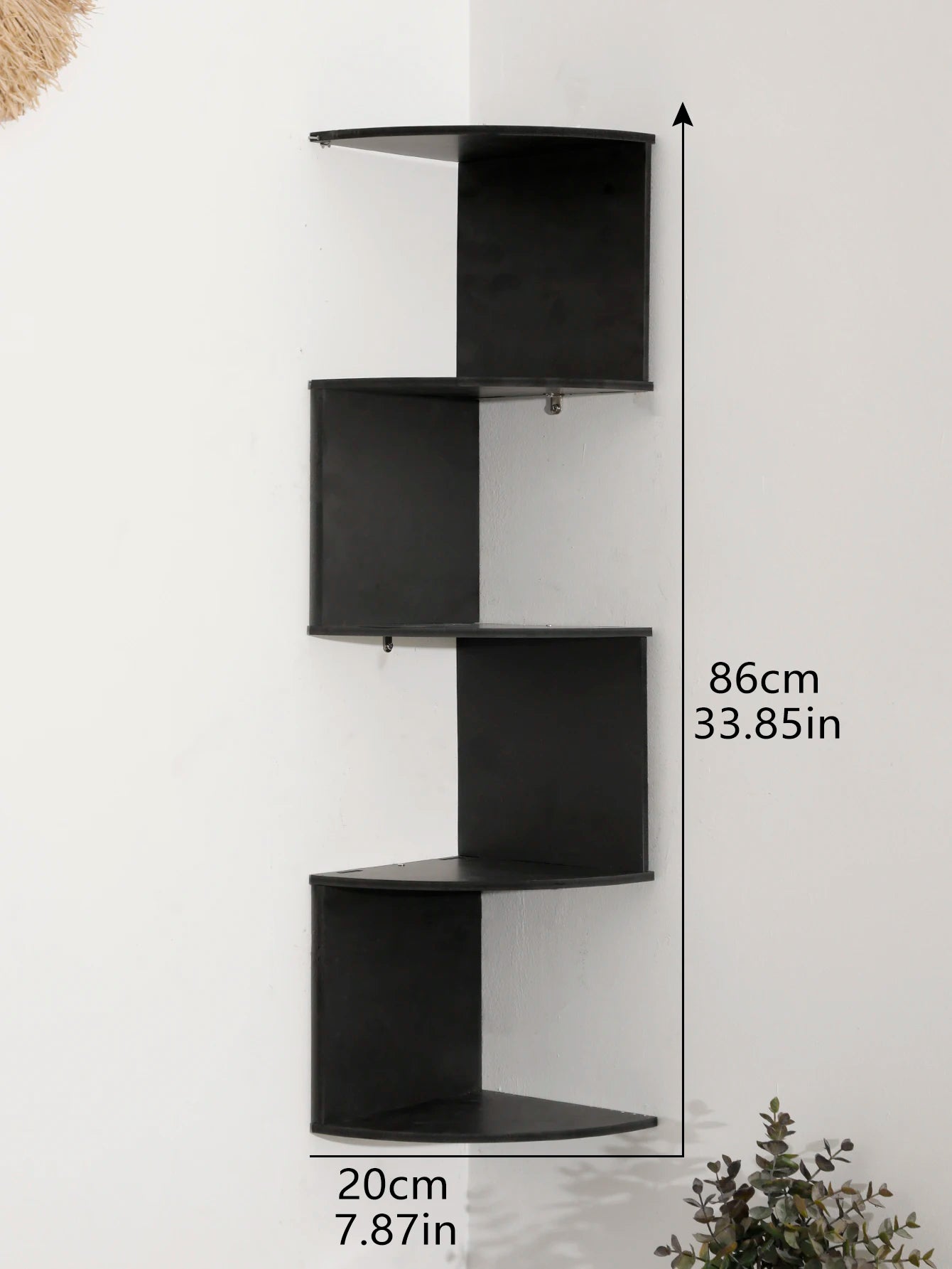 5-Layers Wooden Corner Shelf