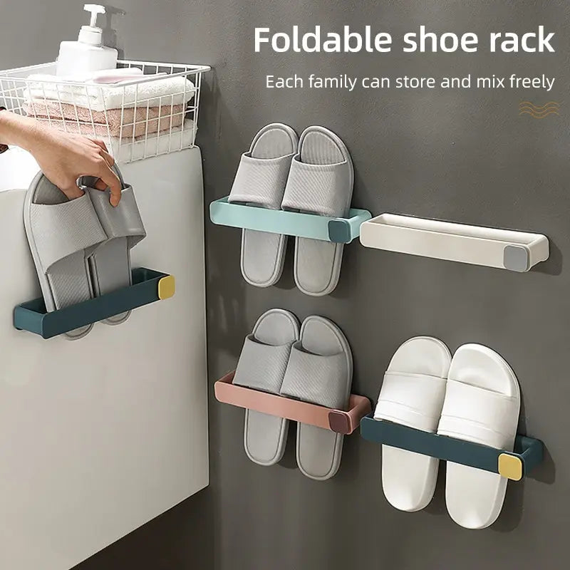 Bathroom Slipper Shelf