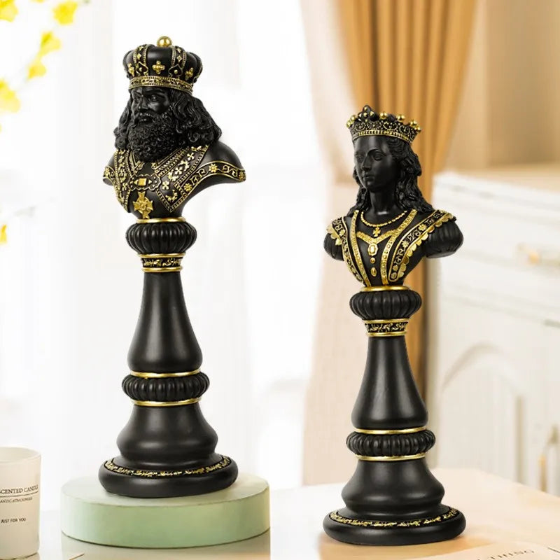 Resin New Chess Living Room Decoration