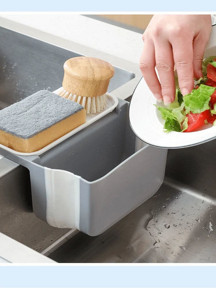 Kitchen Sink Retractable Drain Basket