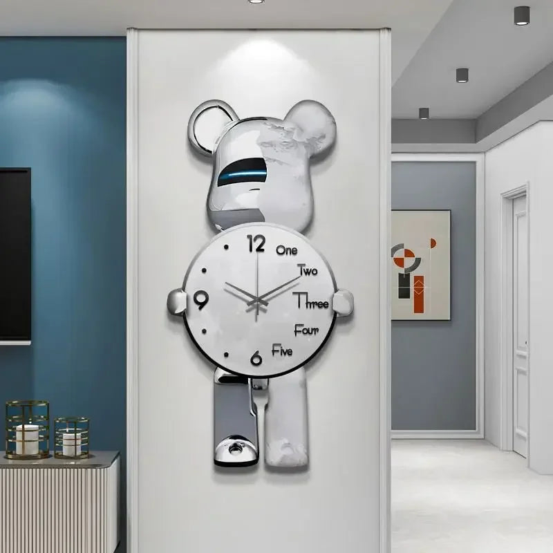 Bear Wall Clocks LED Lamp