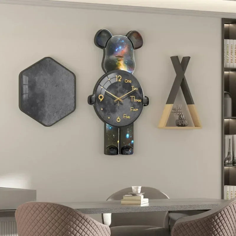 Bear Wall Clocks LED Lamp