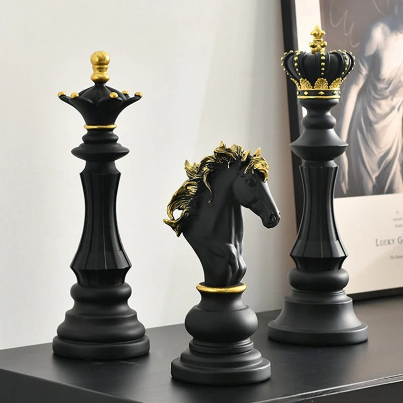 International Chess Resin Decorative