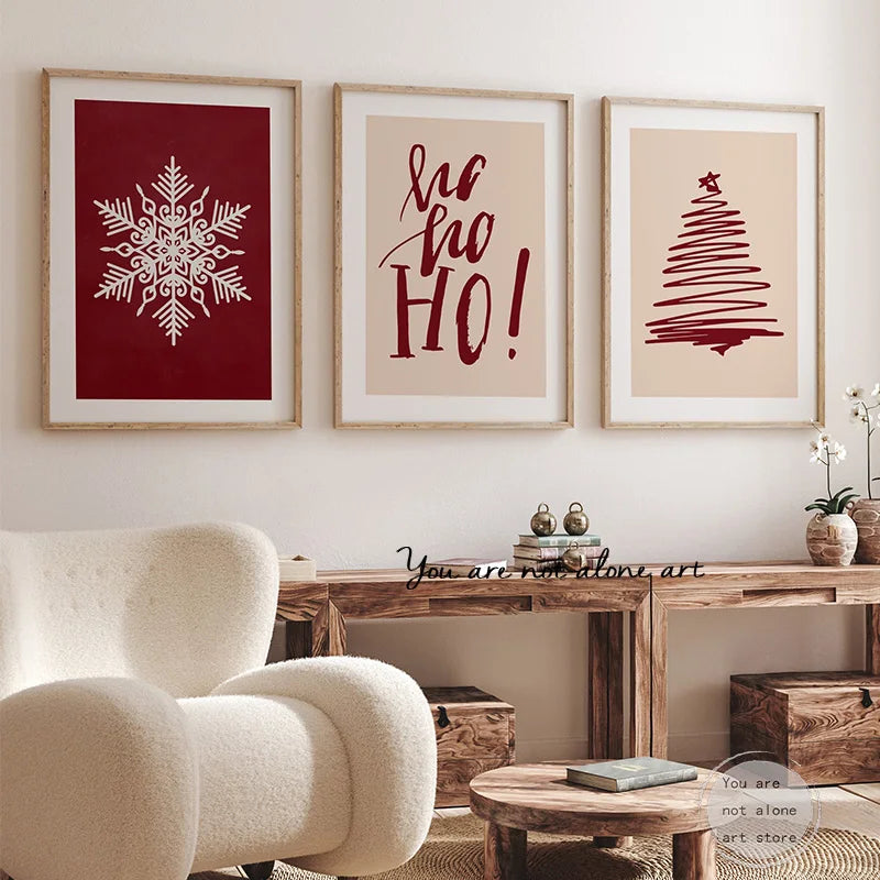 Christmas Wall Canvas Painting