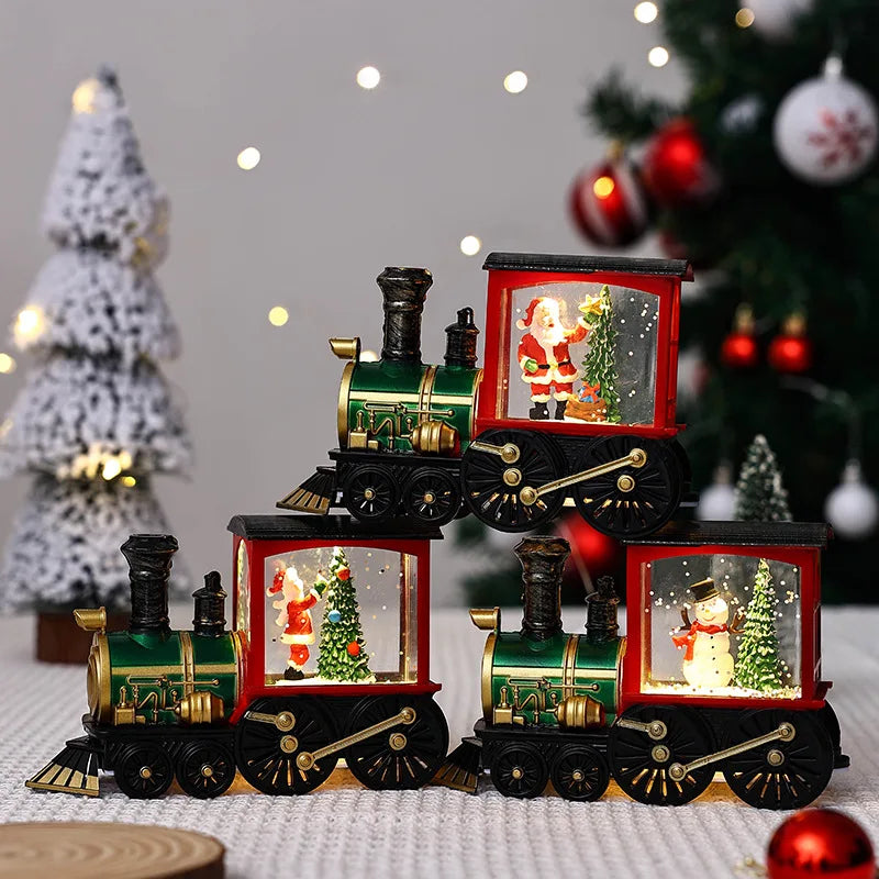 Christmas Train Ornaments