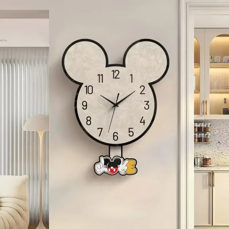 Air Balloon Cow Panda Clock