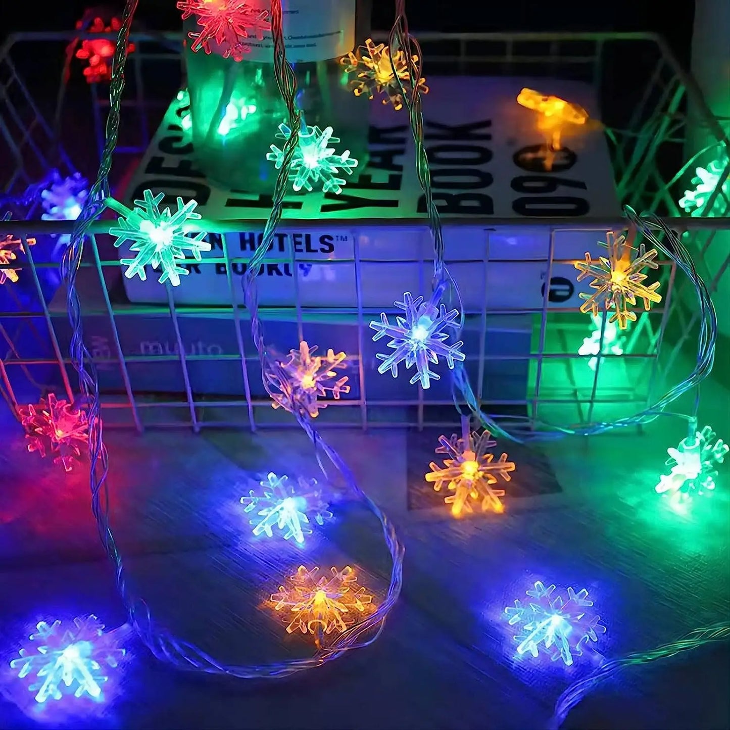 Snowflake LED String Fairy Light