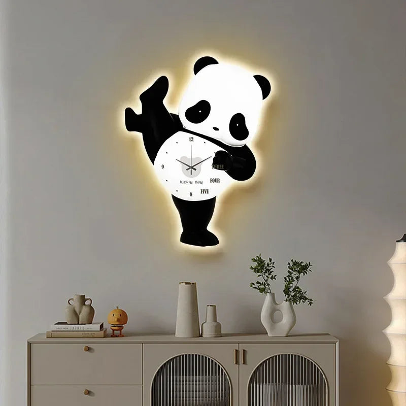 Panda Clock Wall Clock