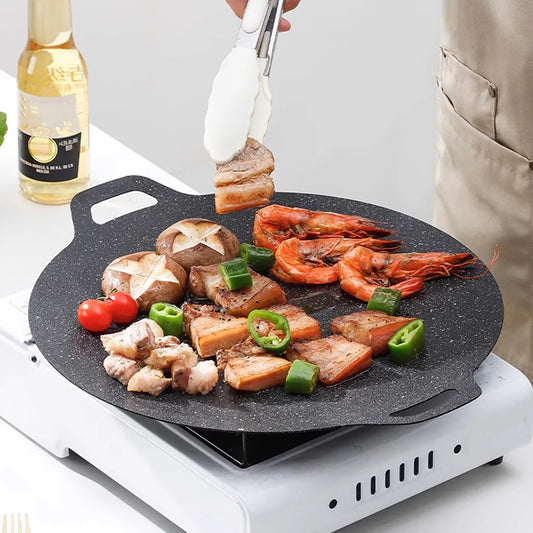 Grill Pan Korean Round Non-Stick