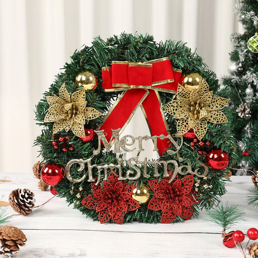 Christmas Wreath Door Garland