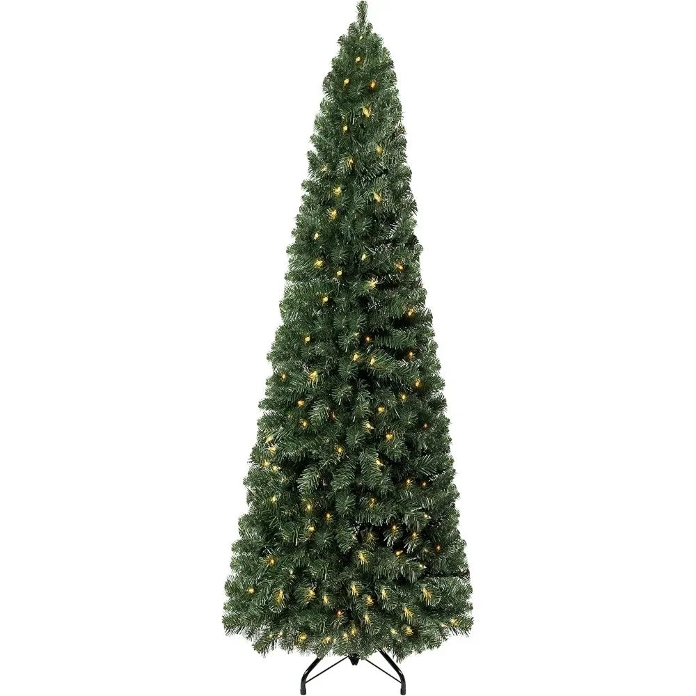 Christmas Tree with 1102 Branch Tips, 350 Warm Lights