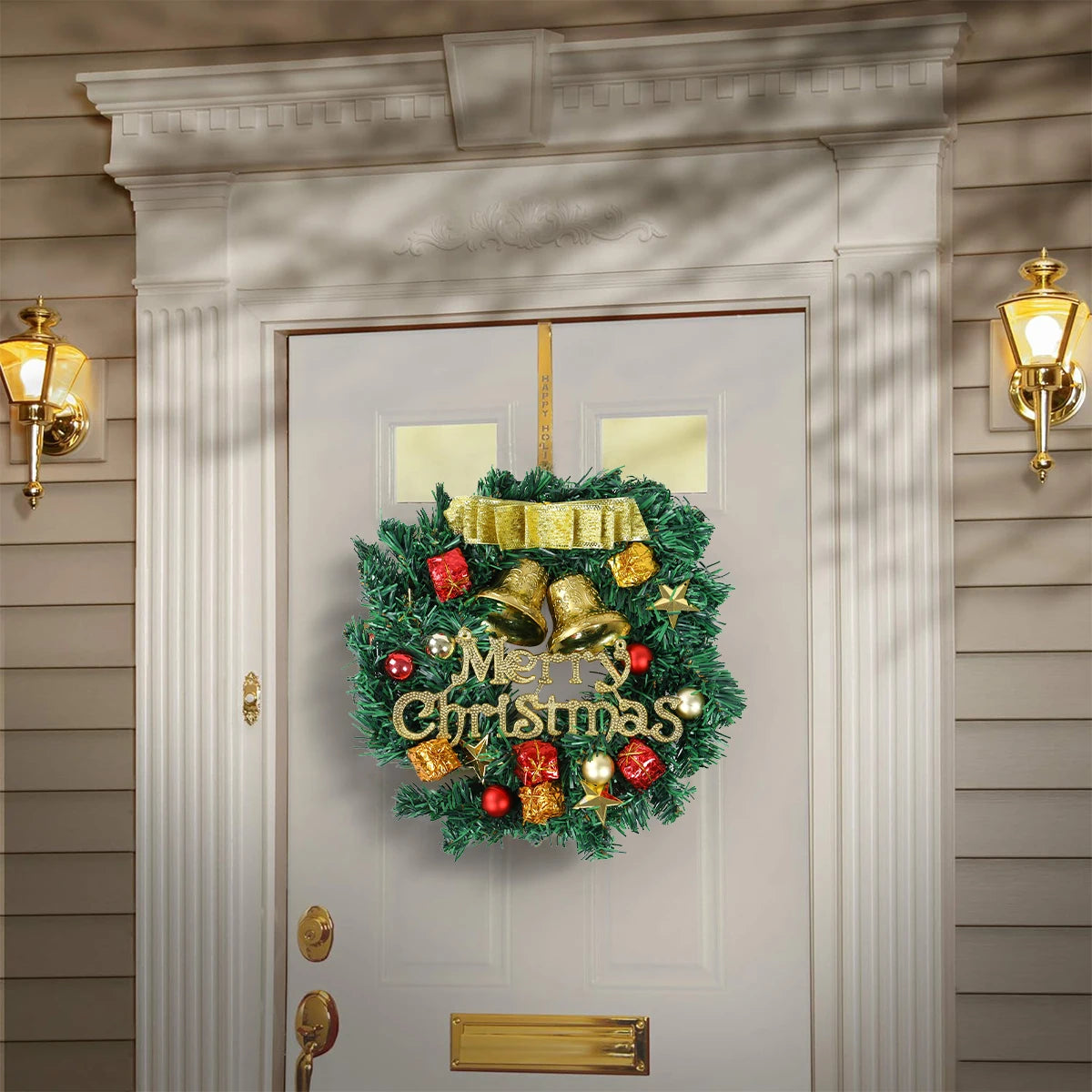 Christmas Wreath Door Garland