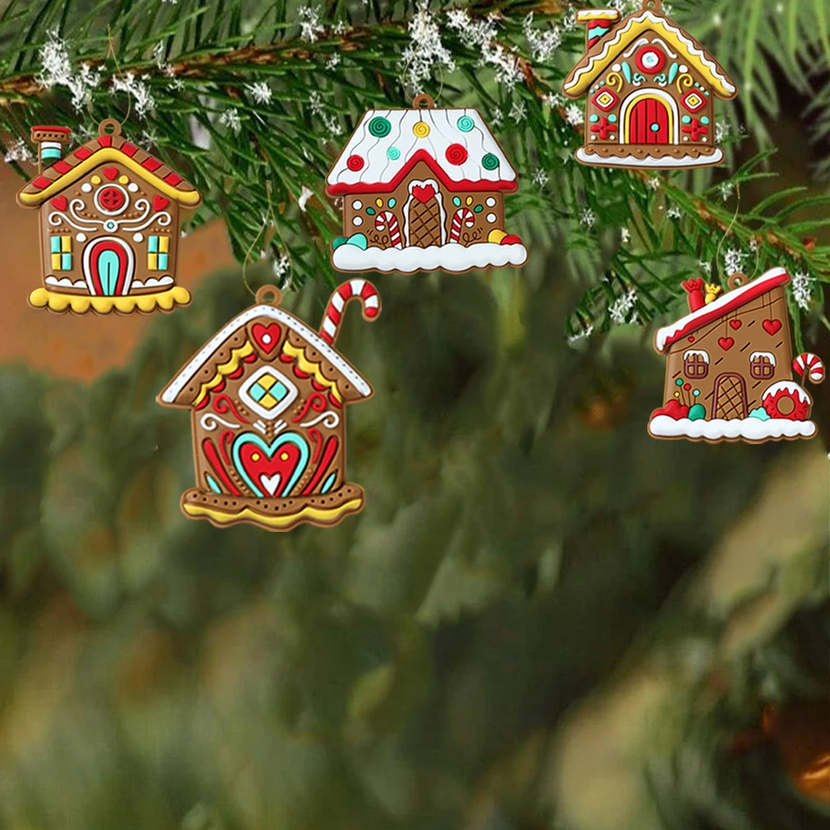 Christmas Gingerbread House Pendant