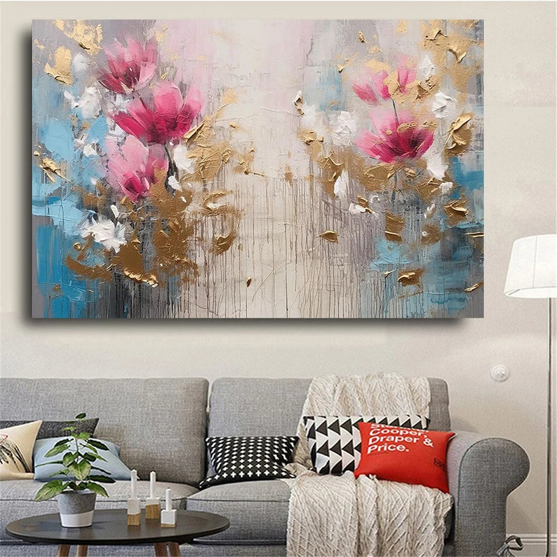 Flower Oil Paintings Canvas