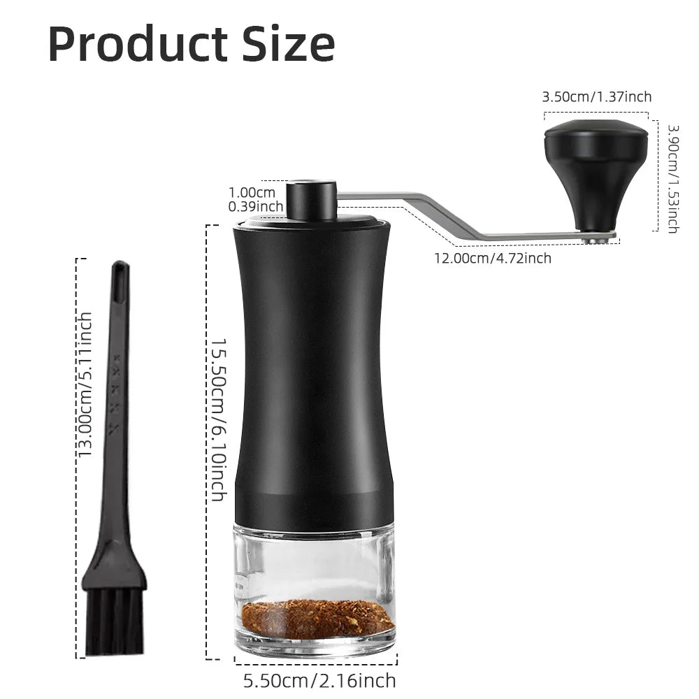 Manual Coffee Grinder Stainless Steel