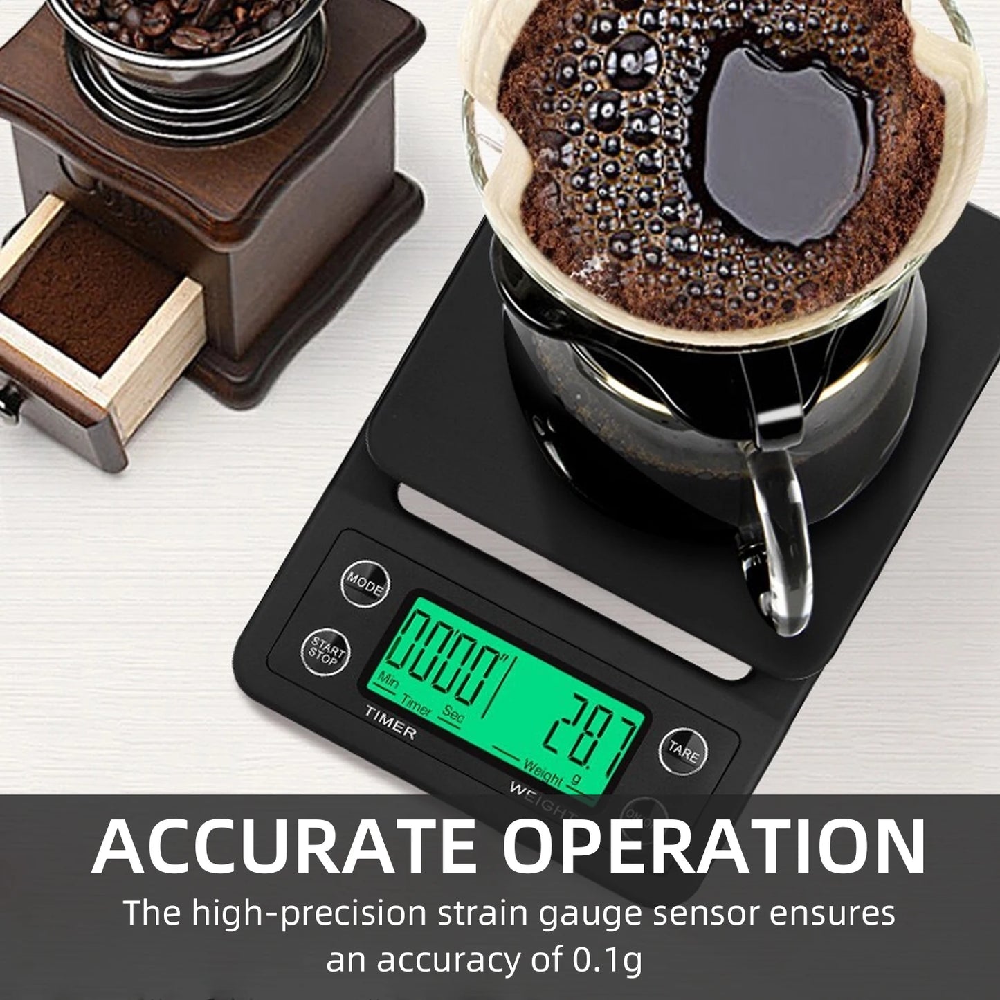 Coffee Scale 0.1g High Precision