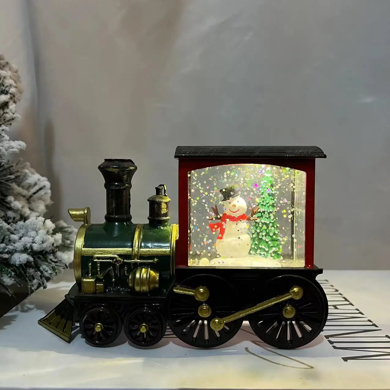 Christmas Train Ornaments