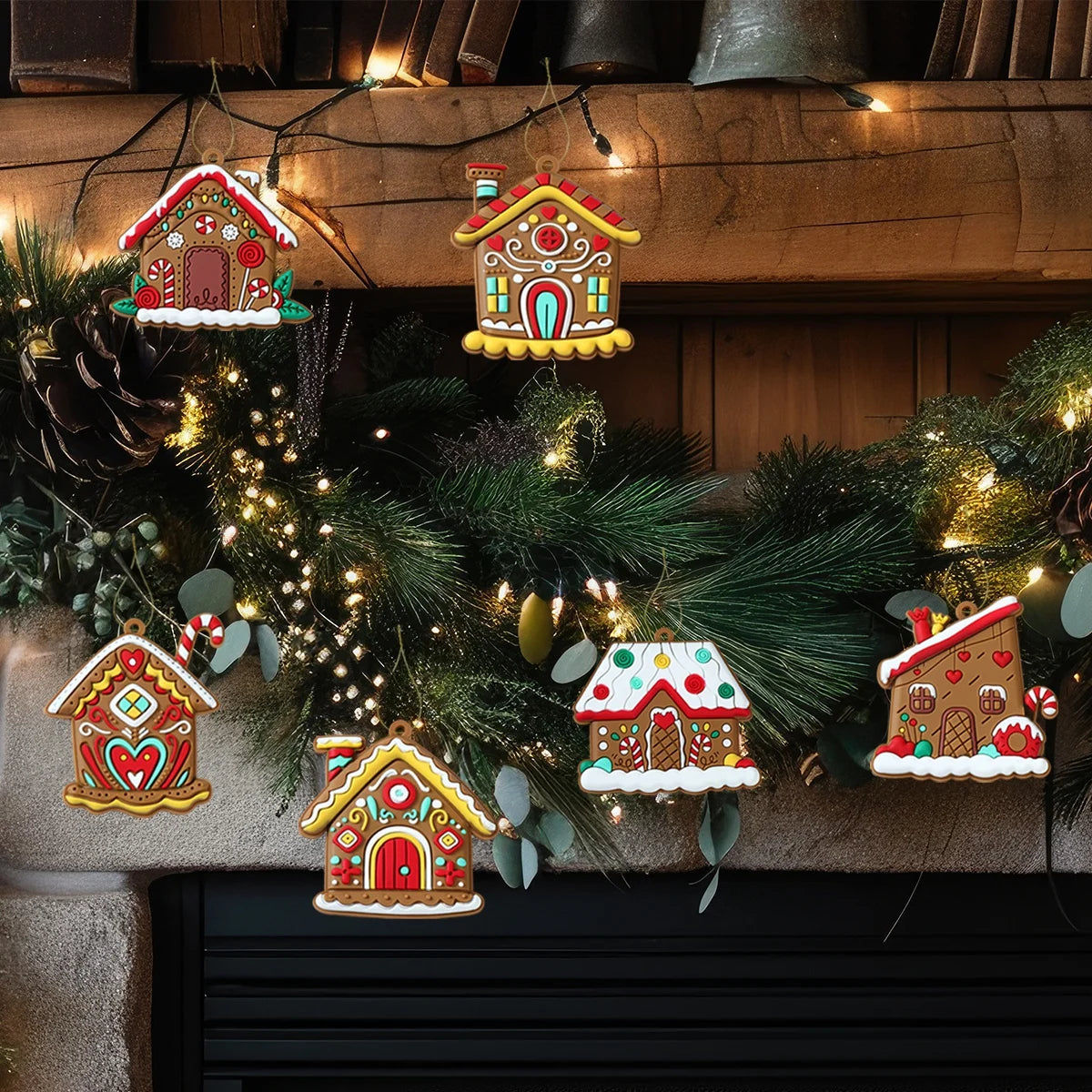 Christmas Gingerbread House Pendant