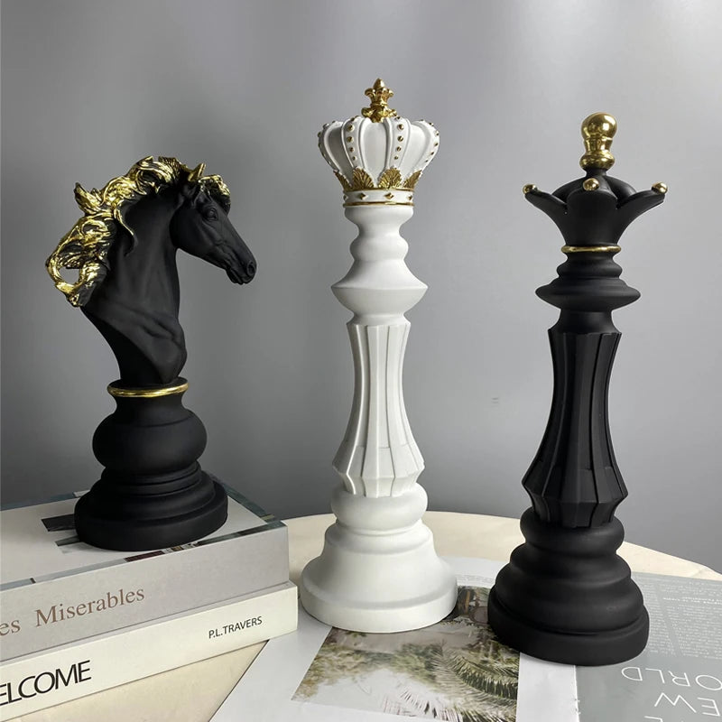 International Chess Resin Decorative