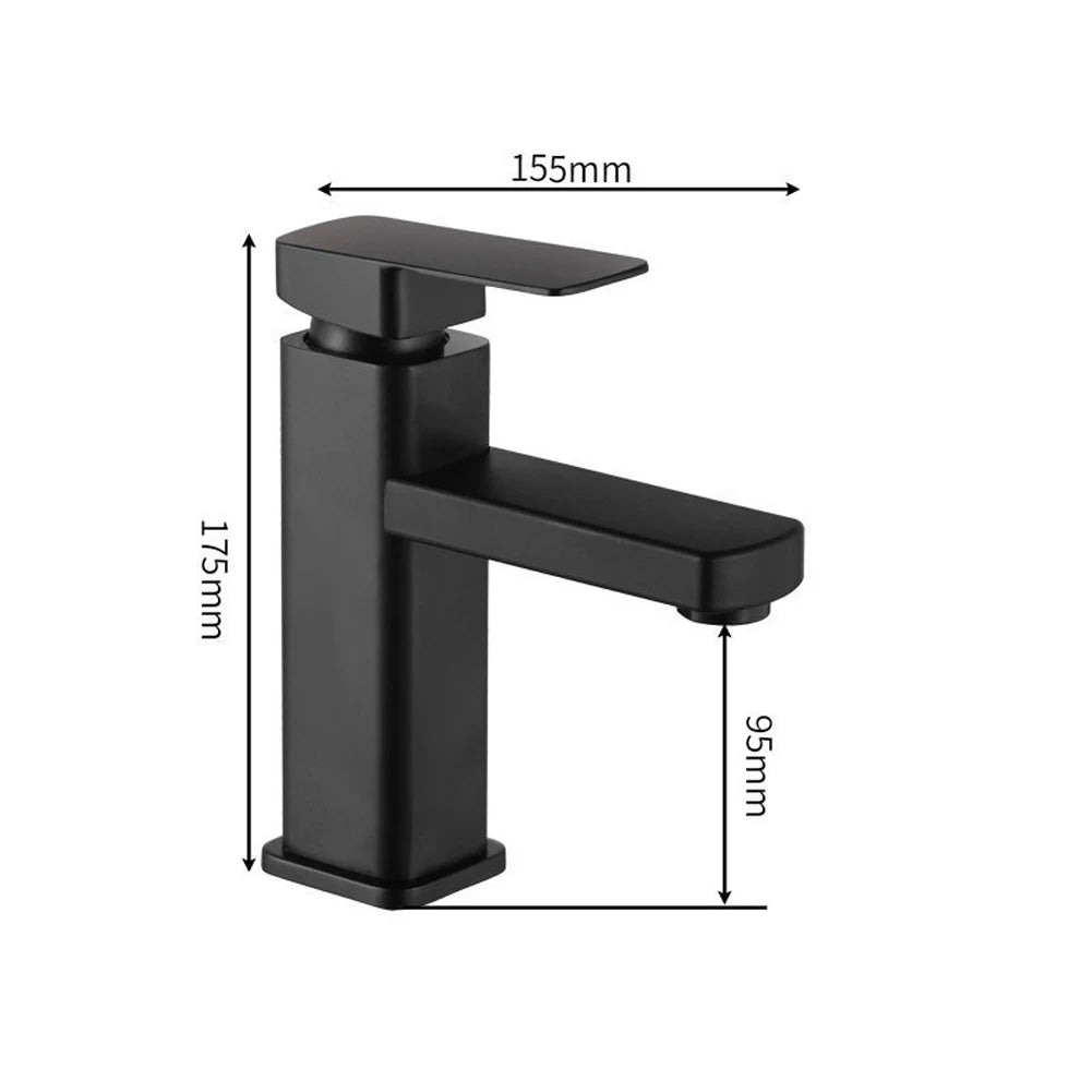 Black/Chrome Bathroom Faucets