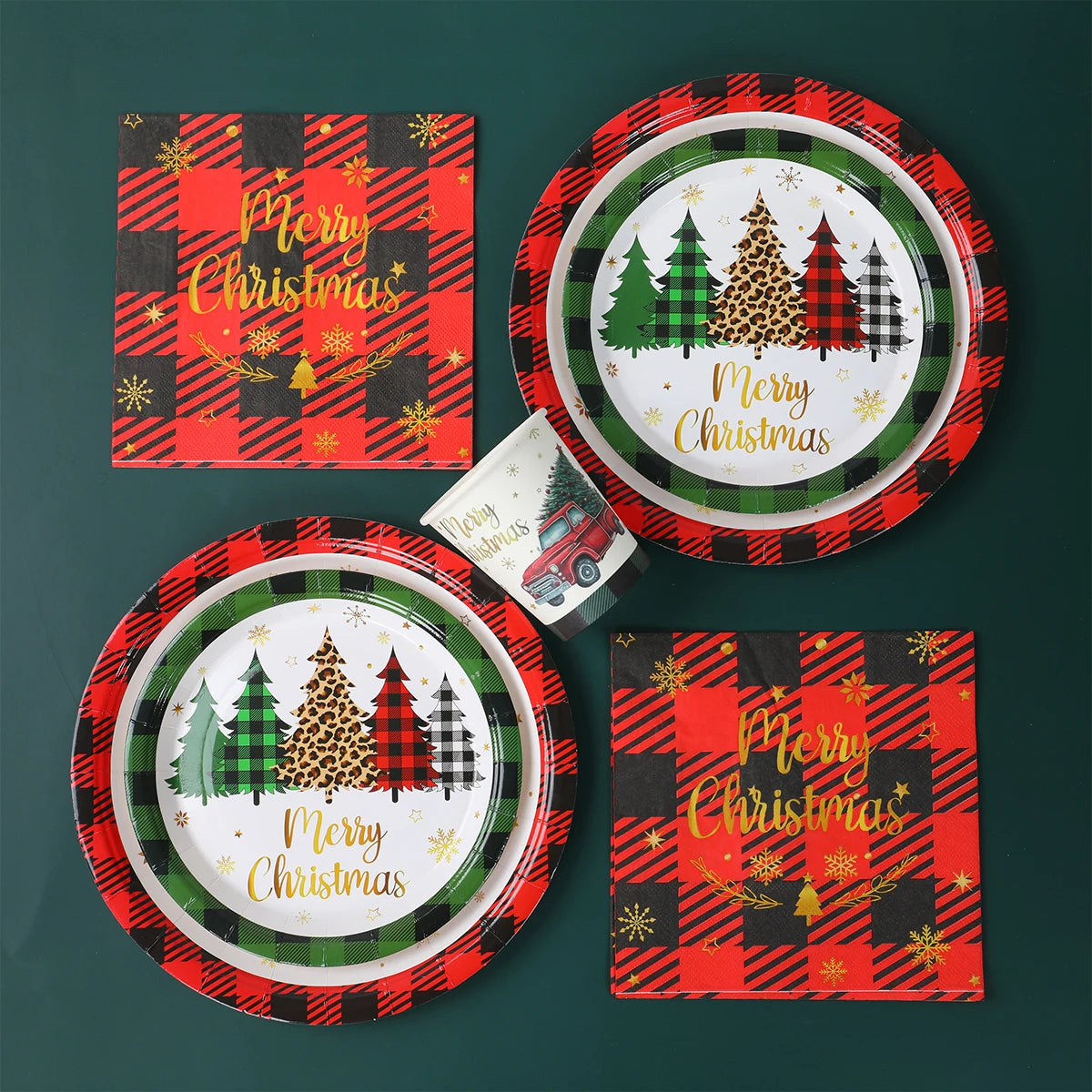 Christmas Disposable Tableware