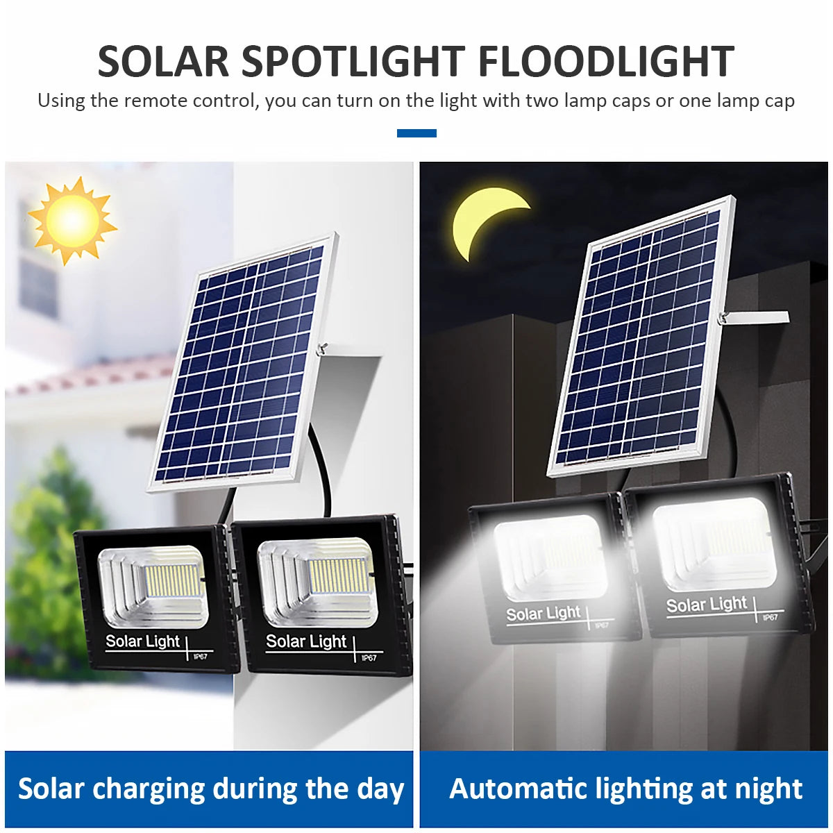 Super Bright Solar LED Light Outdoor