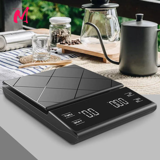 Drip Coffee Scale with Timer 3kg/0.1g