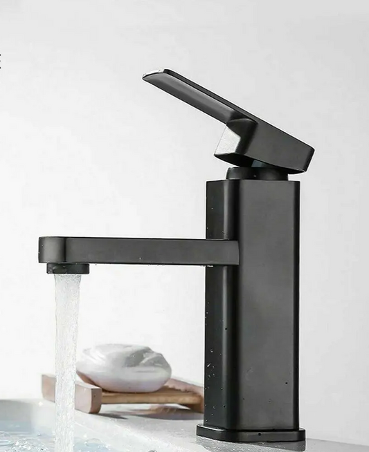 Black/Chrome Bathroom Faucets